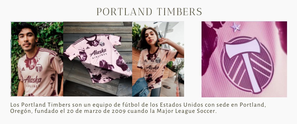 Camiseta Portland Timbers 2022 2023