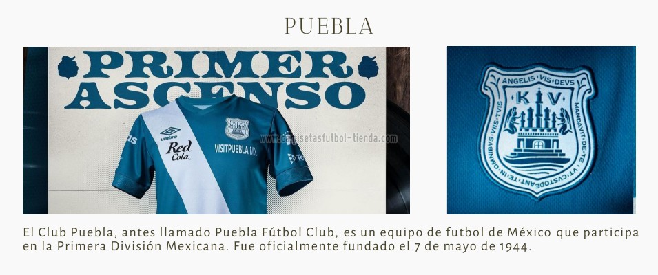Camiseta Puebla 2022 2023