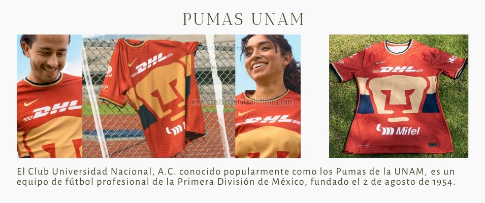Camiseta Pumas UNAM 2022 2023