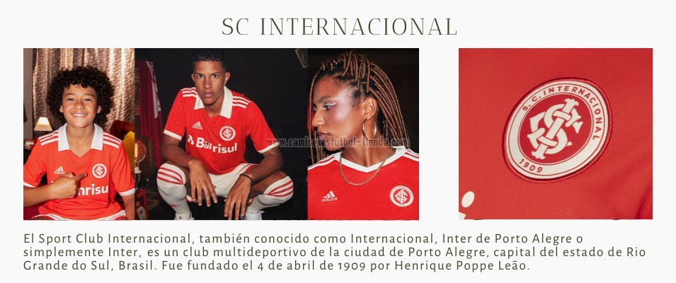 Camiseta SC Internacional 2022 2023