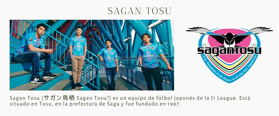 Camiseta Sagan Tosu 2022 2023