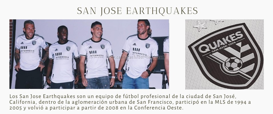 Camiseta San Jose Earthquakes 2022 2023