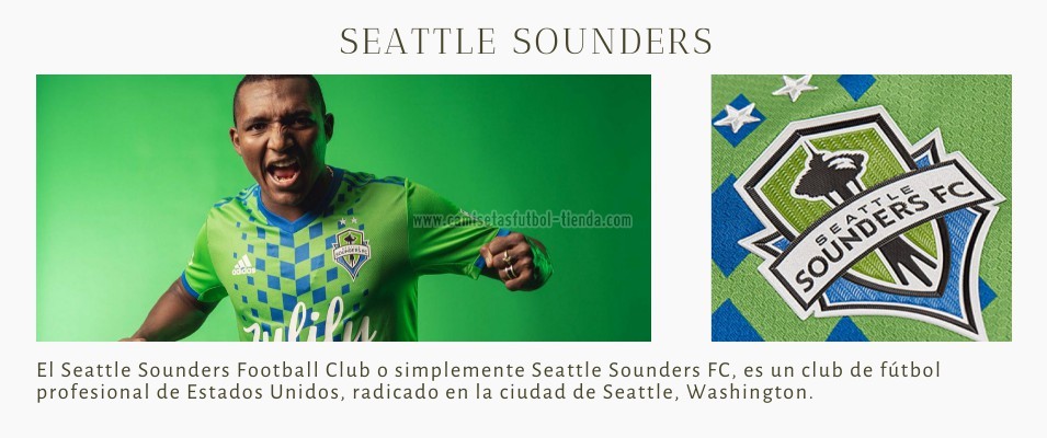 Camiseta Seattle Sounders 2022 2023