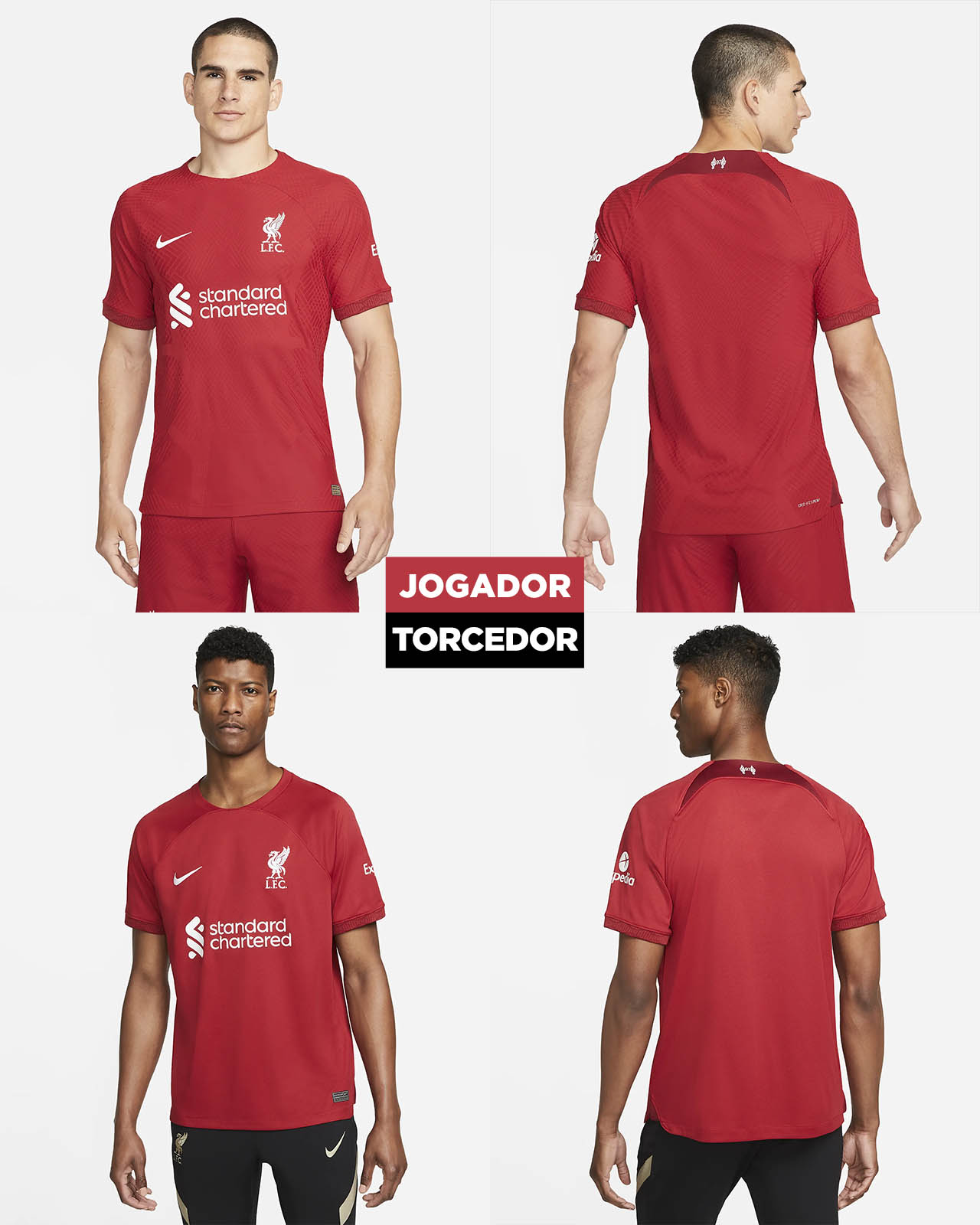 Nike presenta la camiseta Liverpool de local 22/23
