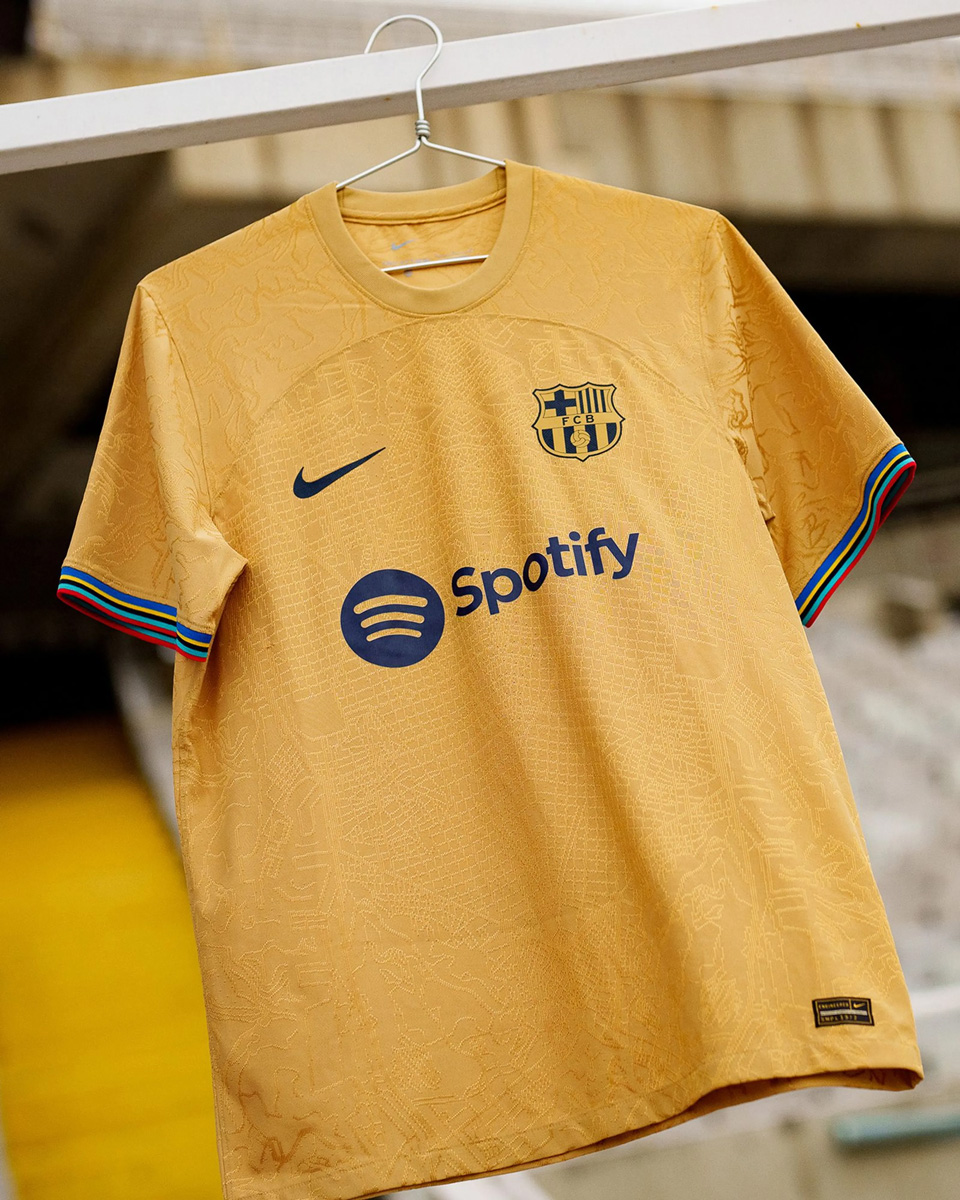 Camiseta Segunda Barcelona 2022 2023